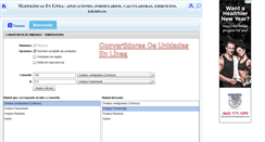 Desktop Screenshot of e-matematicas.net