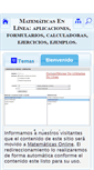 Mobile Screenshot of e-matematicas.net