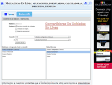 Tablet Screenshot of e-matematicas.net